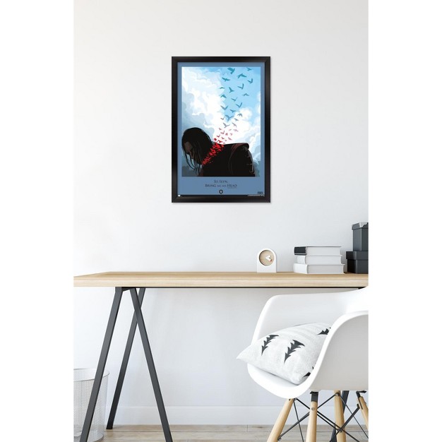 Trends International Game Of Thrones Head Framed Wall Poster Prints