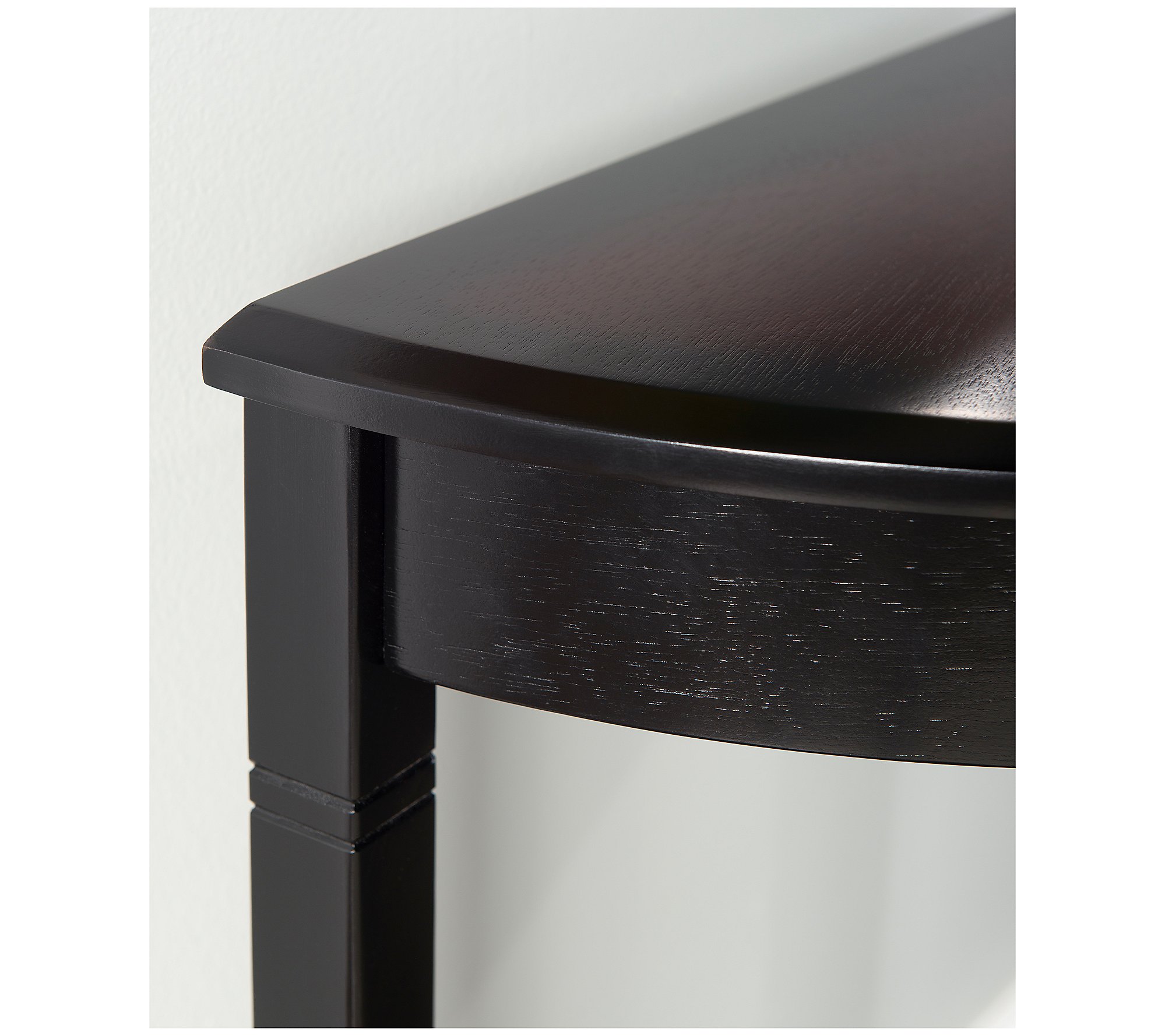 Linon Home Versatile Styish Sander Demi Lune Console Table