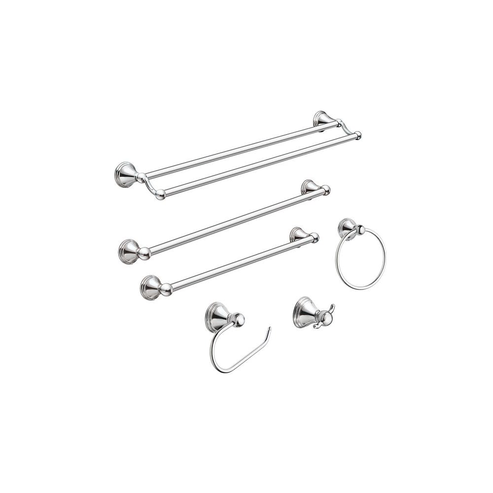 Moen Preston Towel Ring Chrome Die Cast Zinc ;