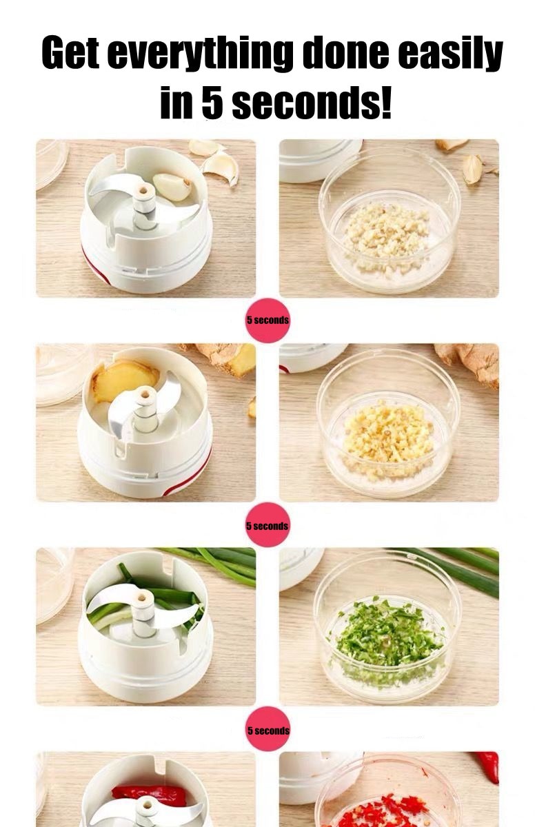 Mini Garlic Crusher