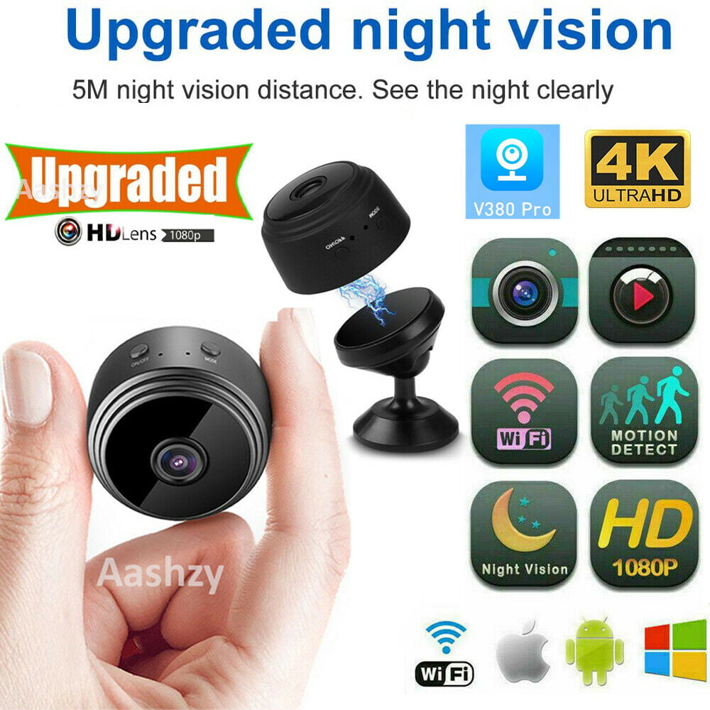 Wireless Mini Camera WiFi 1080P IP Camera Home Security Night Vision