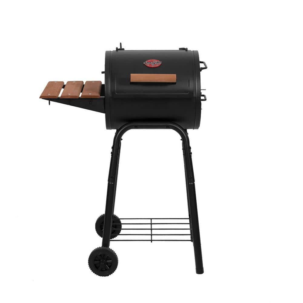 CharGriller Patio Pro Charcoal Grill in Black