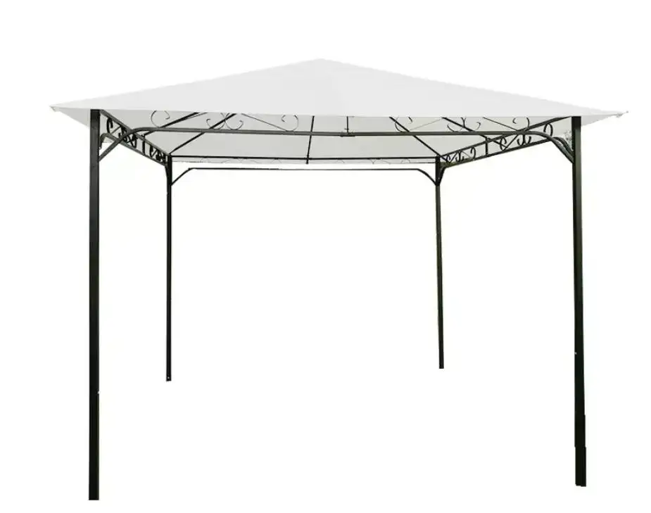 Popular factory  Supply Aluminum Metal Outdoor Bar Grill Bbq Gazebo garden