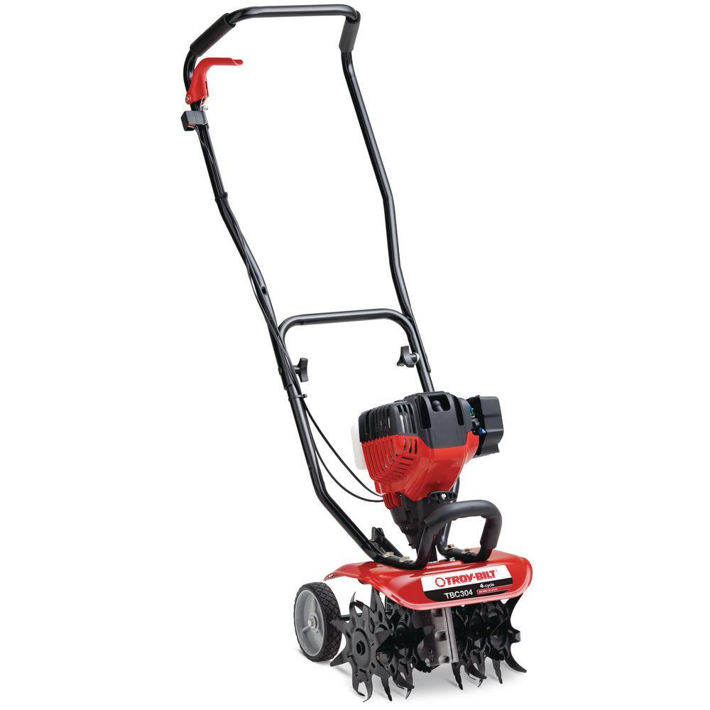 Troy-Bilt TBC304 12 in. 30cc 4-Cycle Gas Cultivator with Adjustable Cultivating Widths TBC304