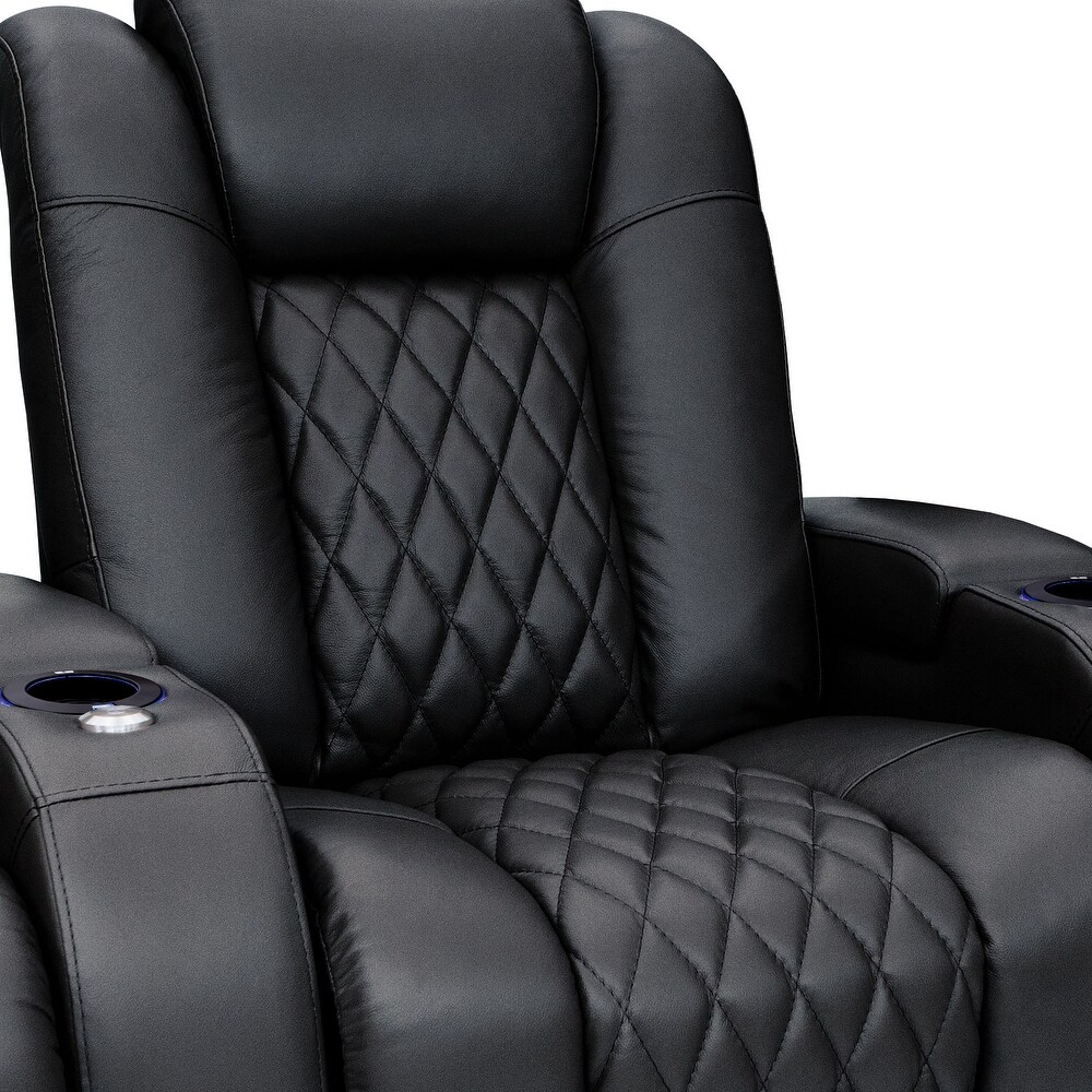 Seatcraft Virtuoso Heat   Massage Power Home Theater Seats