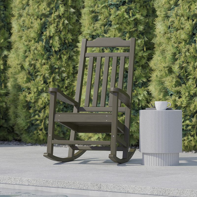 Flash Furniture Winston All-Weather Rocking Chair