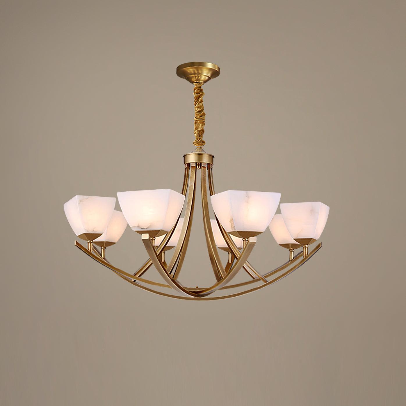 Dover Brass Chandelier