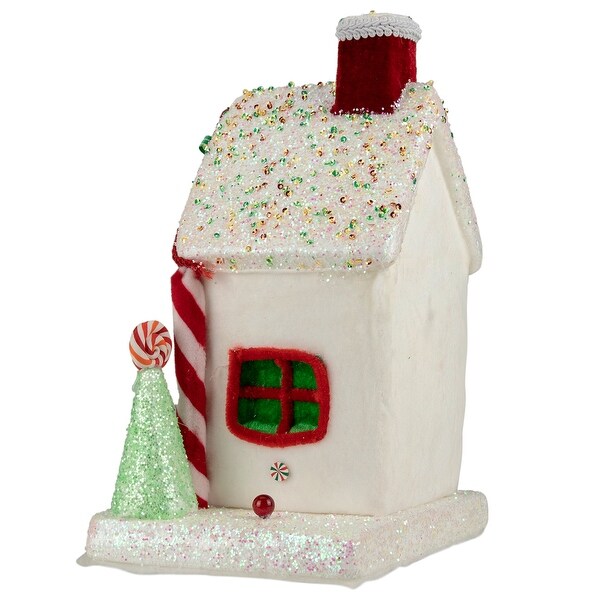 Peppermint Candy House Christmas Decoration