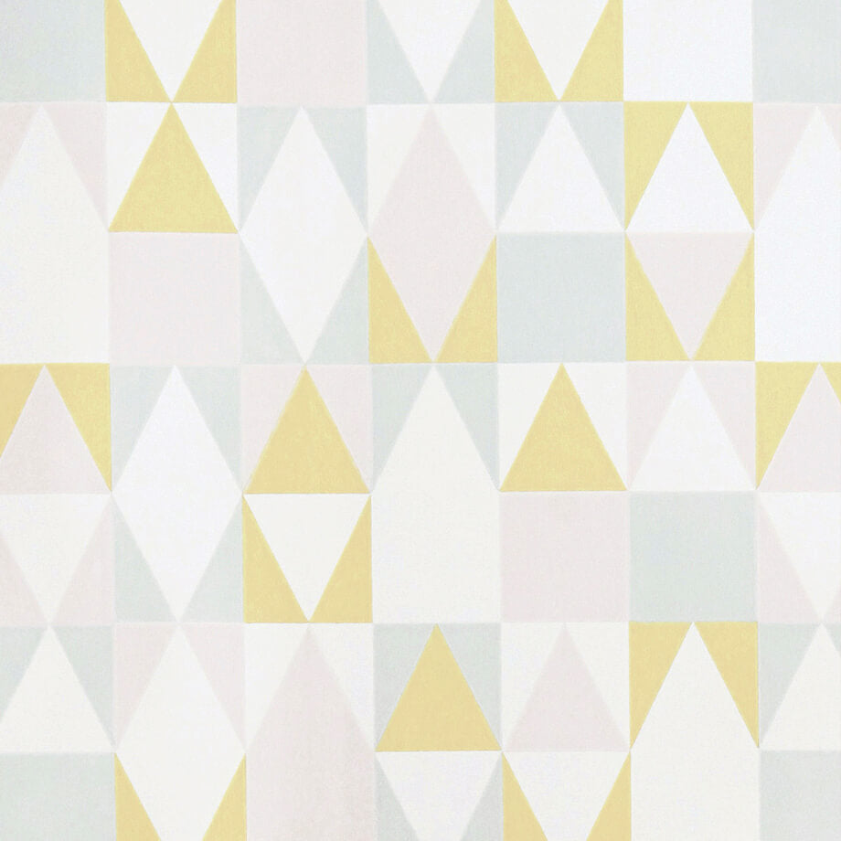 Sample Alice Pink/Yellow Wallpaper