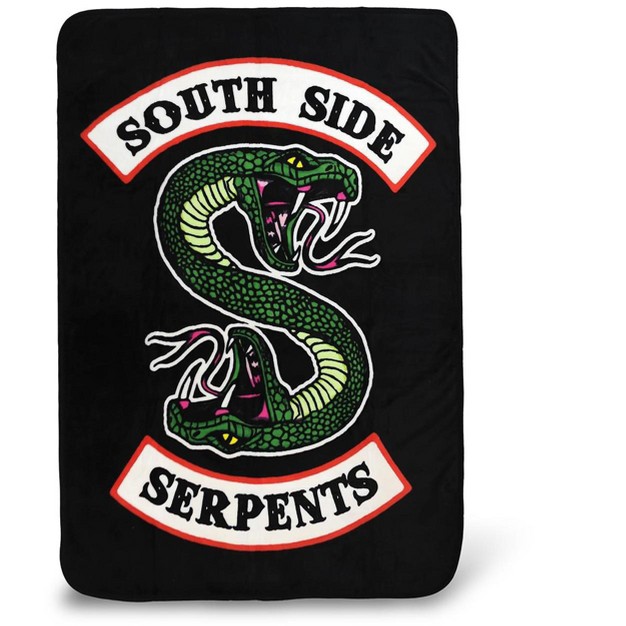 Just Funky Riverdale Southside Serpents 45x60 Inch Fleece Throw Blanket