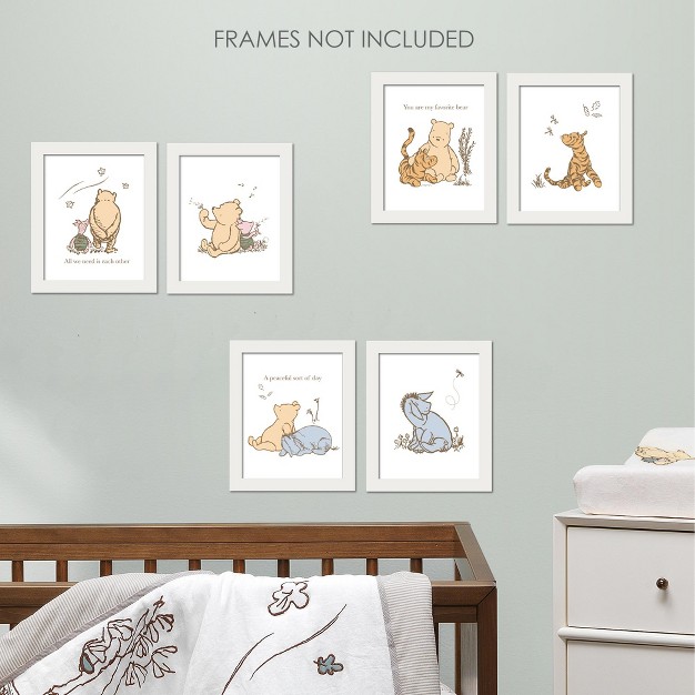 Lambs amp Ivy Disney Baby Classic Pooh Unframed Nursery child Wall Art