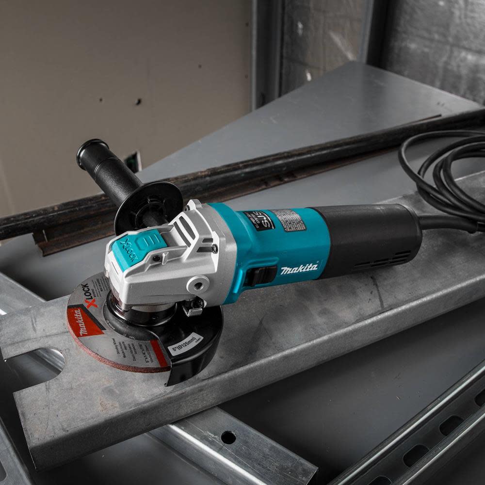 Makita 5 X LOCK Angle Grinder High Power with SJS