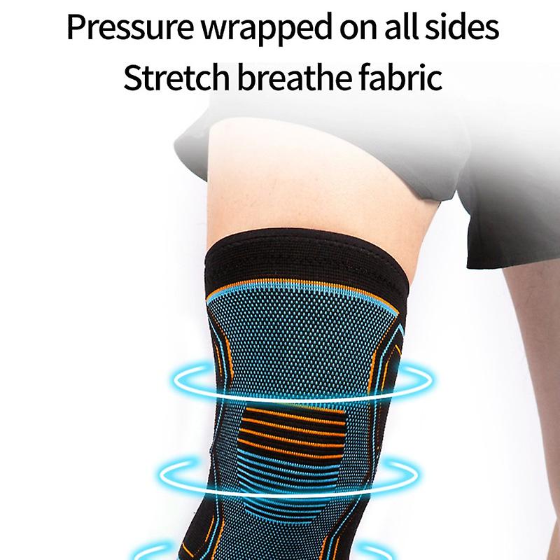 1pc Fitness Running Cycling Knee Support Braces Elastic Nylon Sport Compression Knee Pad Sleeve For Basketball Volleyball