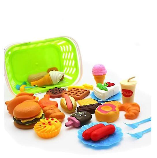 Kitchen Food Set， Children's Toys， Food Set Toys