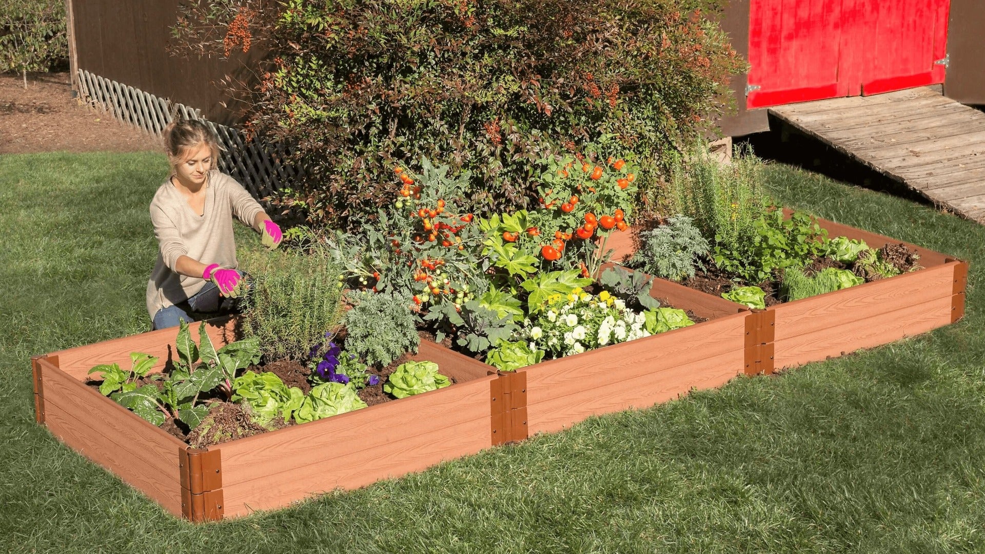 4' x 12' Raised Garden Bed