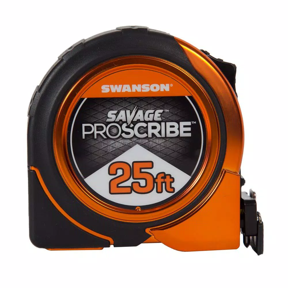 Swanson Gripline and 25 ft. Proscribe Combo Tape Measures (2-Pack) and#8211; XDC Depot