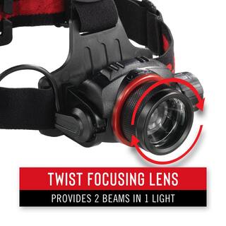 Coast HL8R 800 Lumens Rechargeable Focusing LED Headlamp 21343