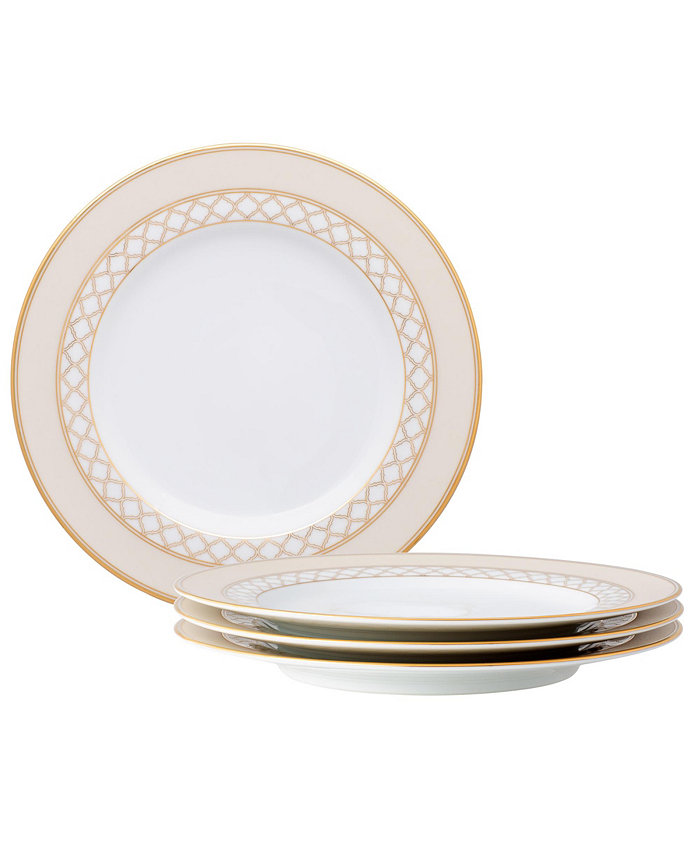 Noritake Eternal Palace Gold Set of 4 Salad Plates 8-1 4