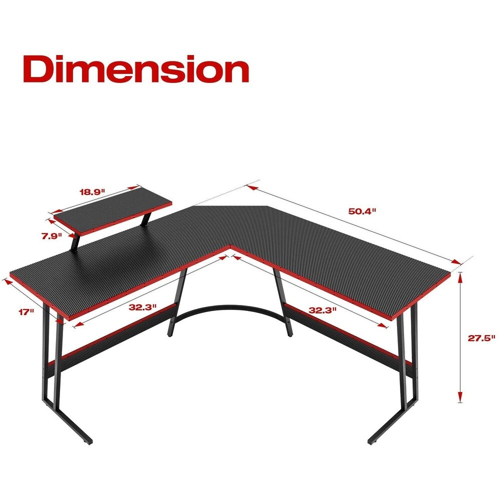 Homall L Shaped Gaming Desk Computer Corner Desk Pc Desk Table