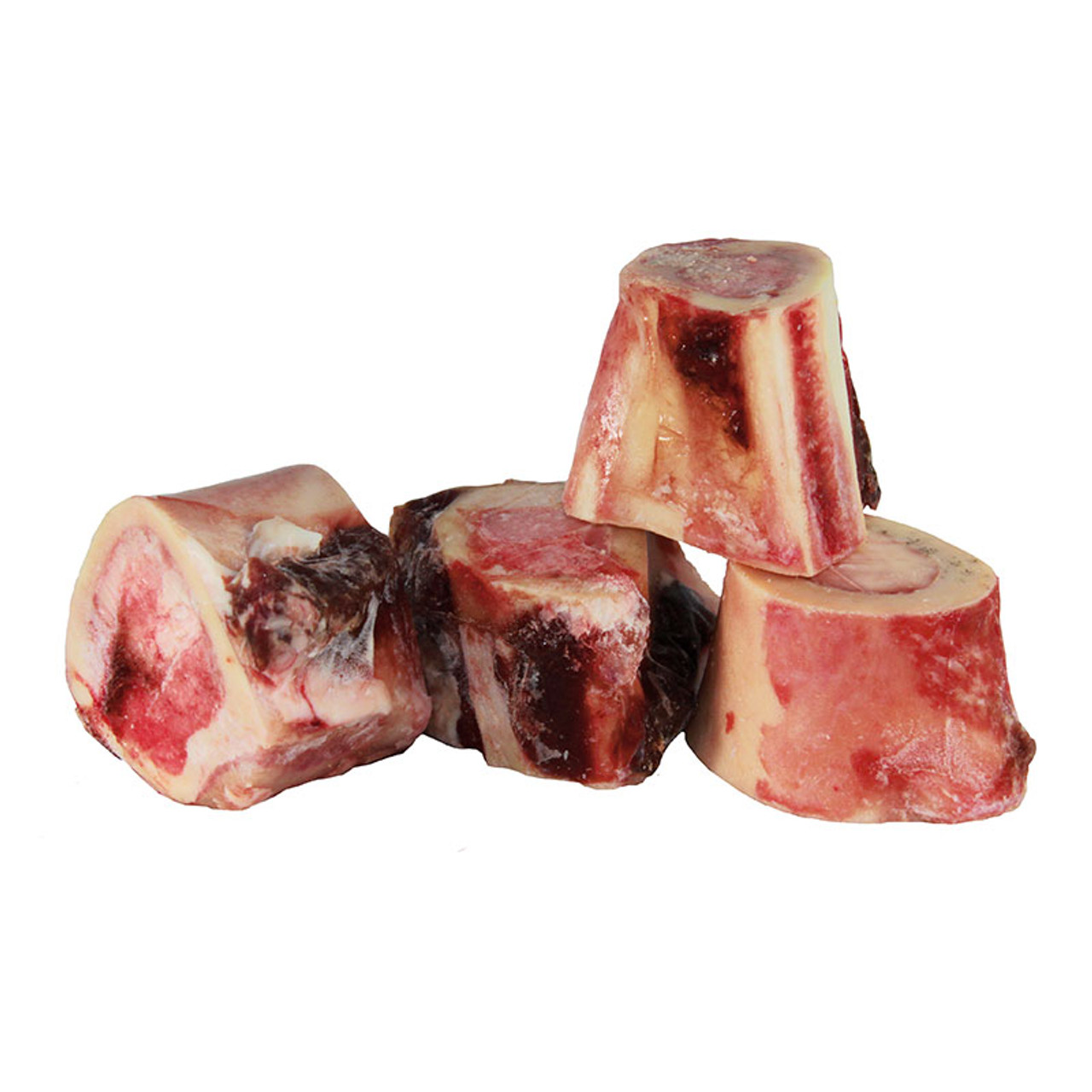 Tucker's Toy Breed Frozen Beef Dog Bones， 6 Pack