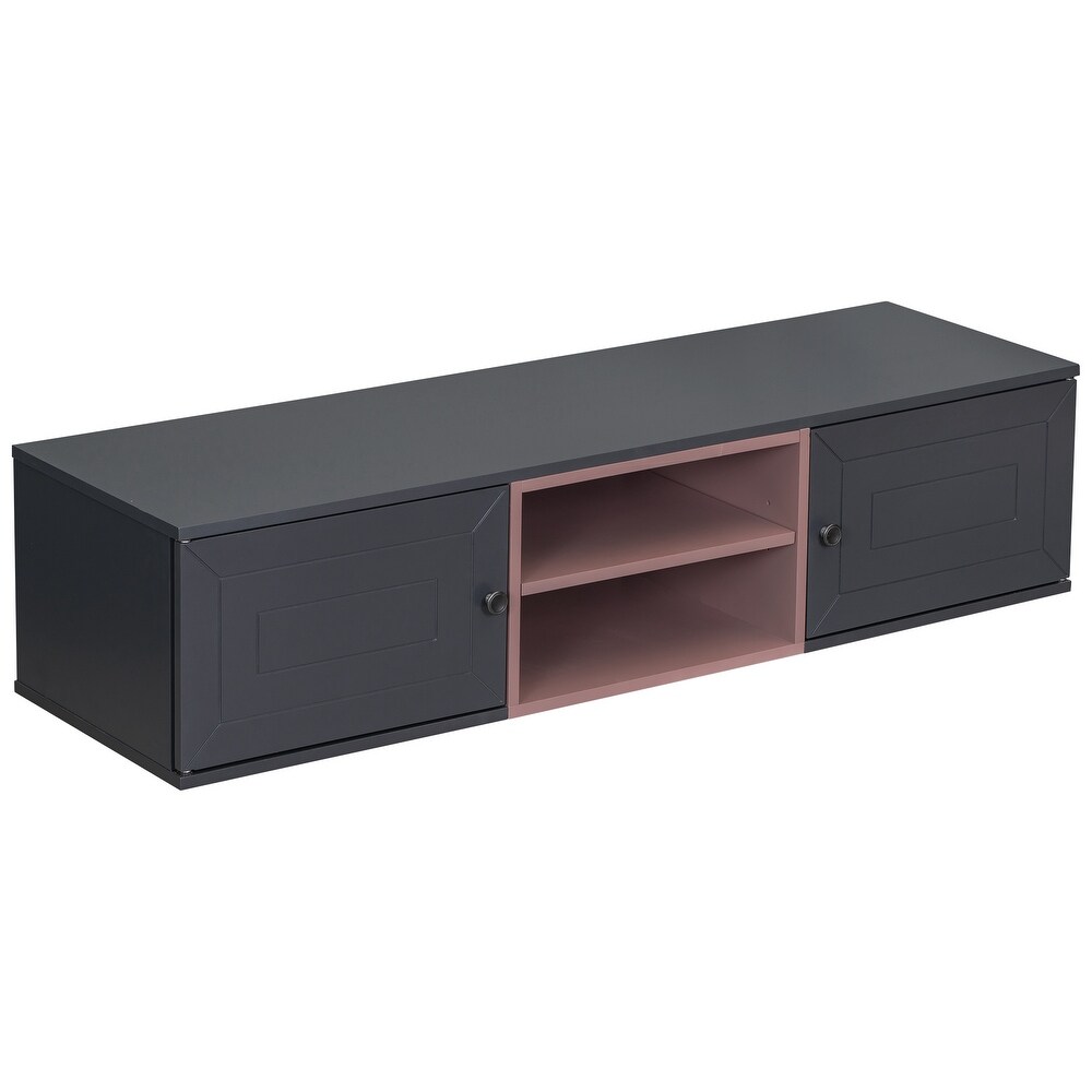 Floating TV Stand Wall Mounted TV Shelf with Large Storage   53.10\