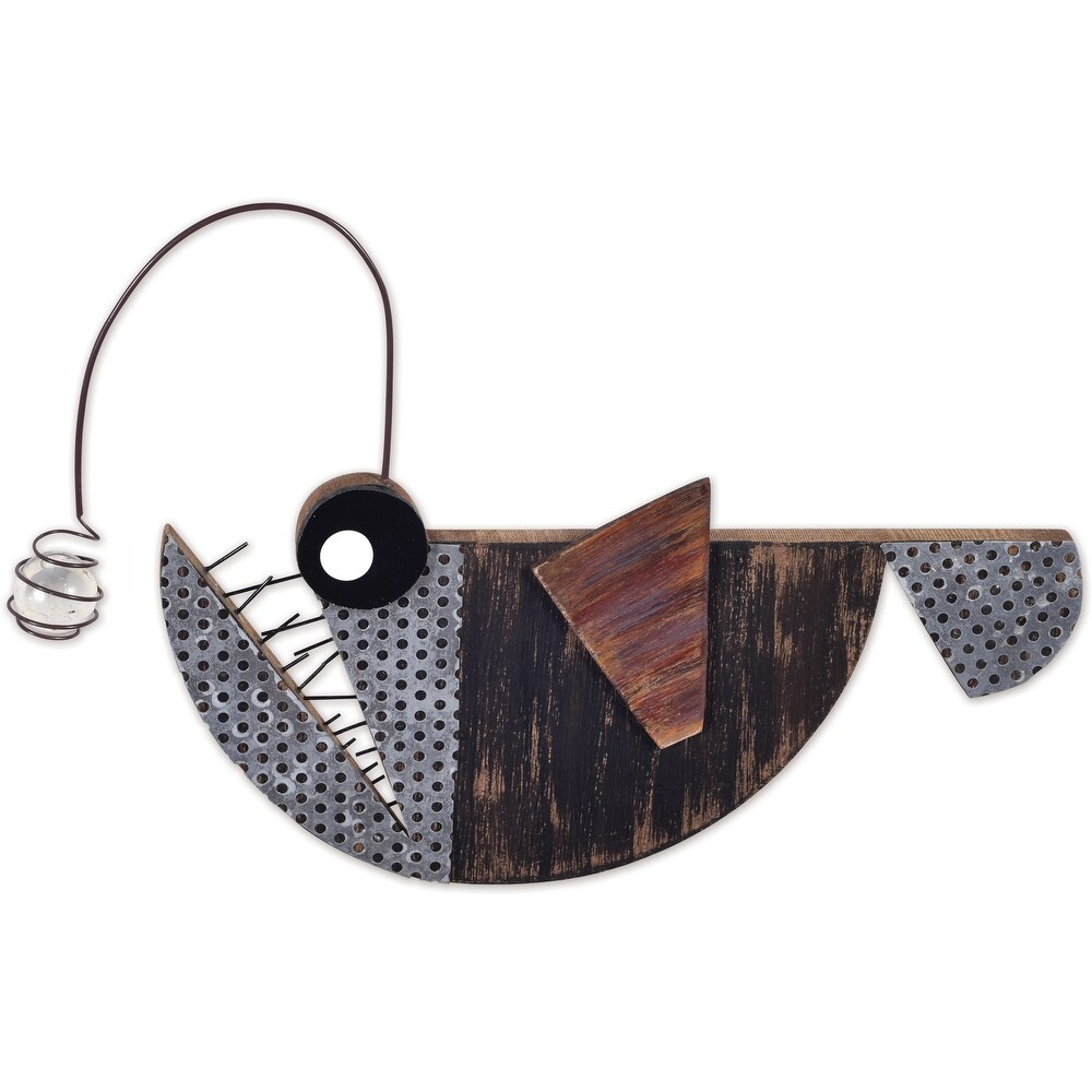 Angler Lighted Wall Decor