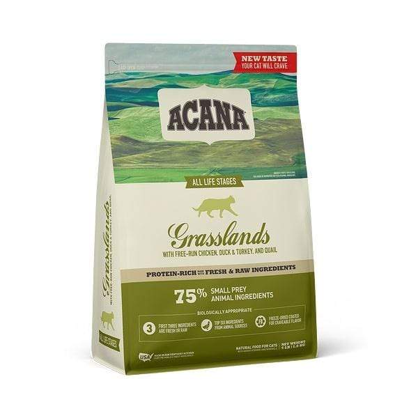 ACANA Grassland Freeze Dried Coated Grain Free Dry Cat Food