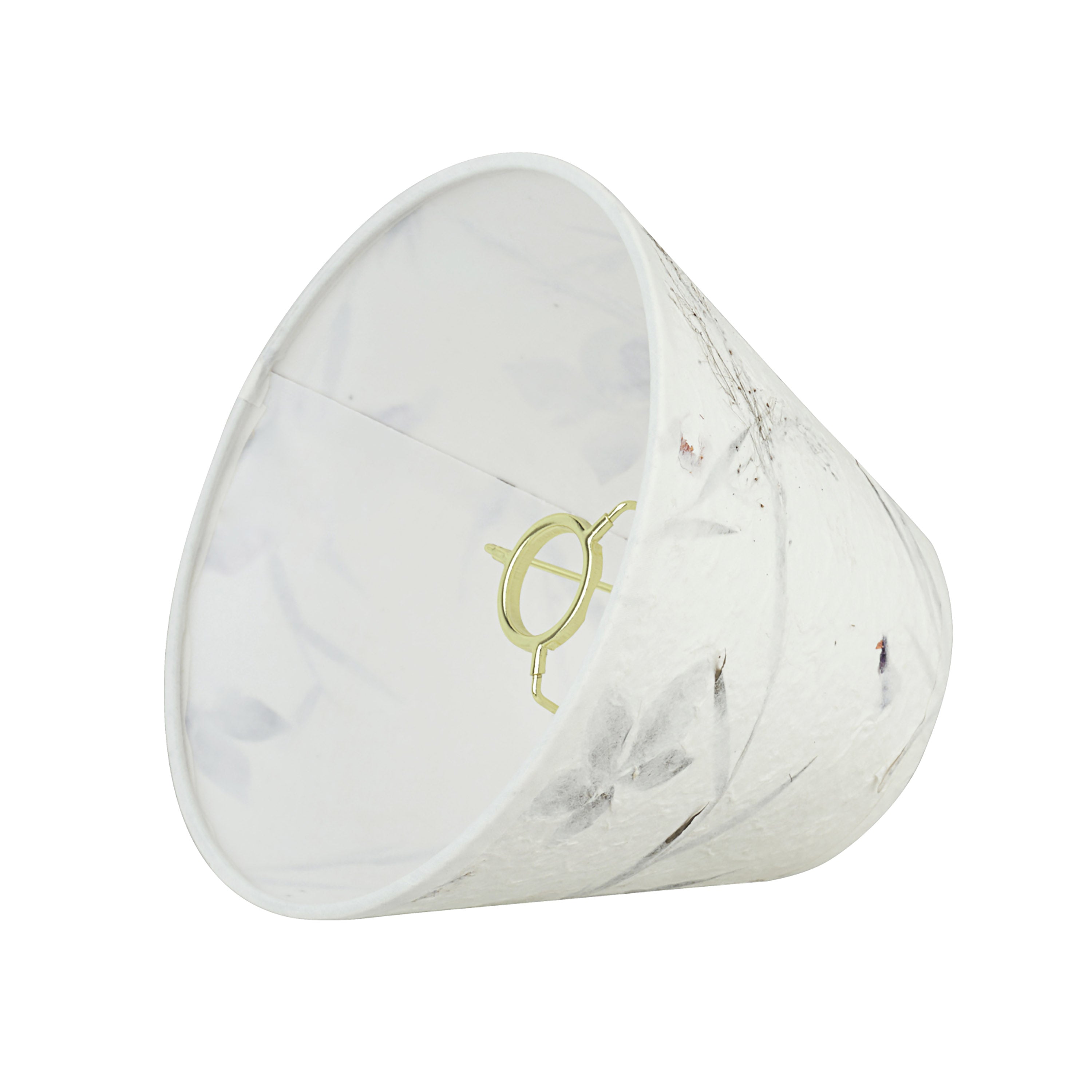 Aspen Creative 58902 Transitional Hardback Empire Shape UNO Construction Lamp Shade in Off White， 9