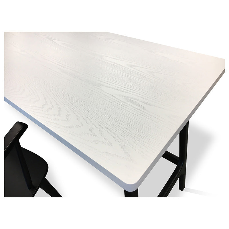 MOREY Study Desk - White & Black