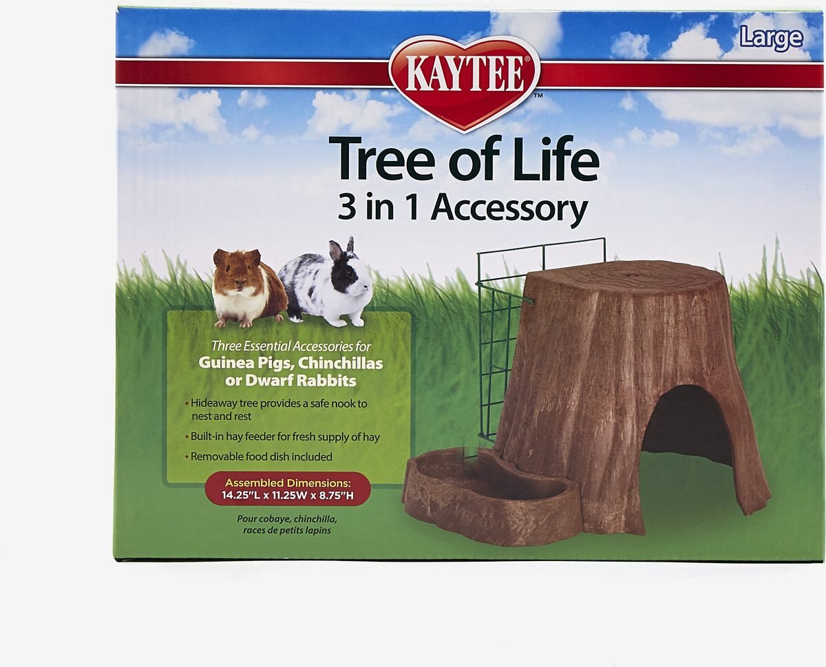 Kaytee Tree of Life 3-in-1 Small Pet Habitat Accessory