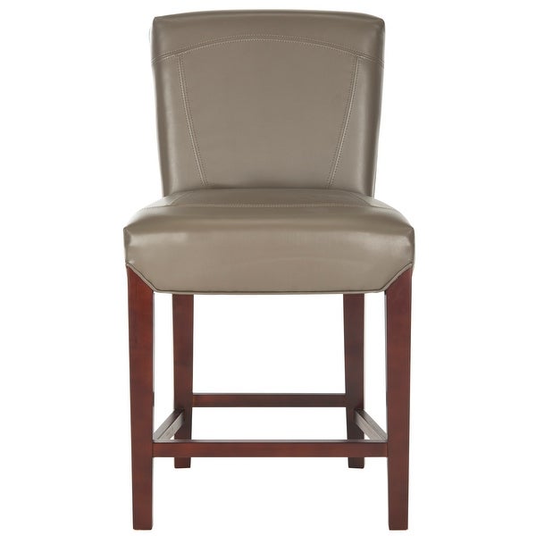 SAFAVIEH 24-inch Ken Clay Bicast Leather Counter Stool - 20.7