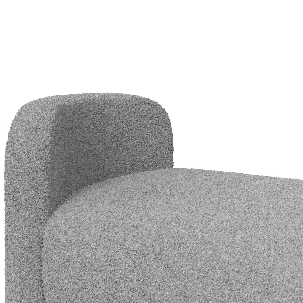 Leven Upholstered Bench with Arms