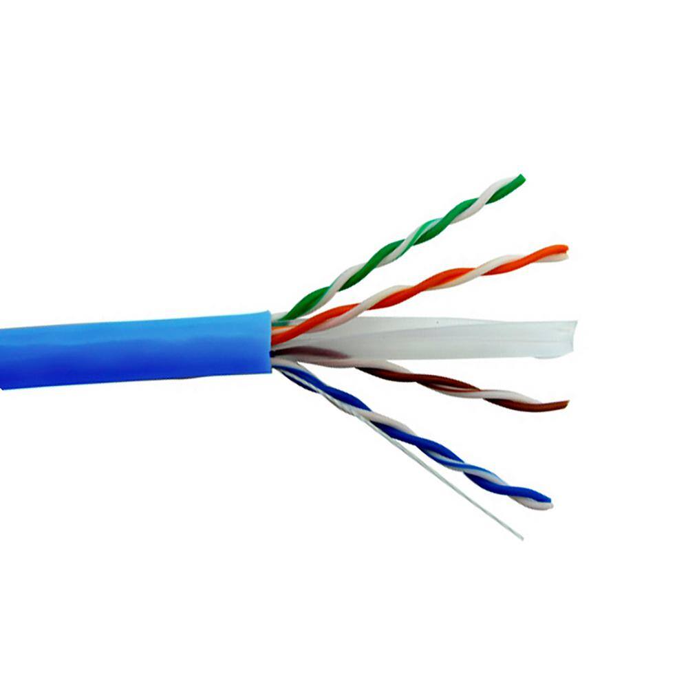 TRIPLETT CAT6 UTP 23 AWG Cable 1000 ft. Blue CAT6U-1000BL