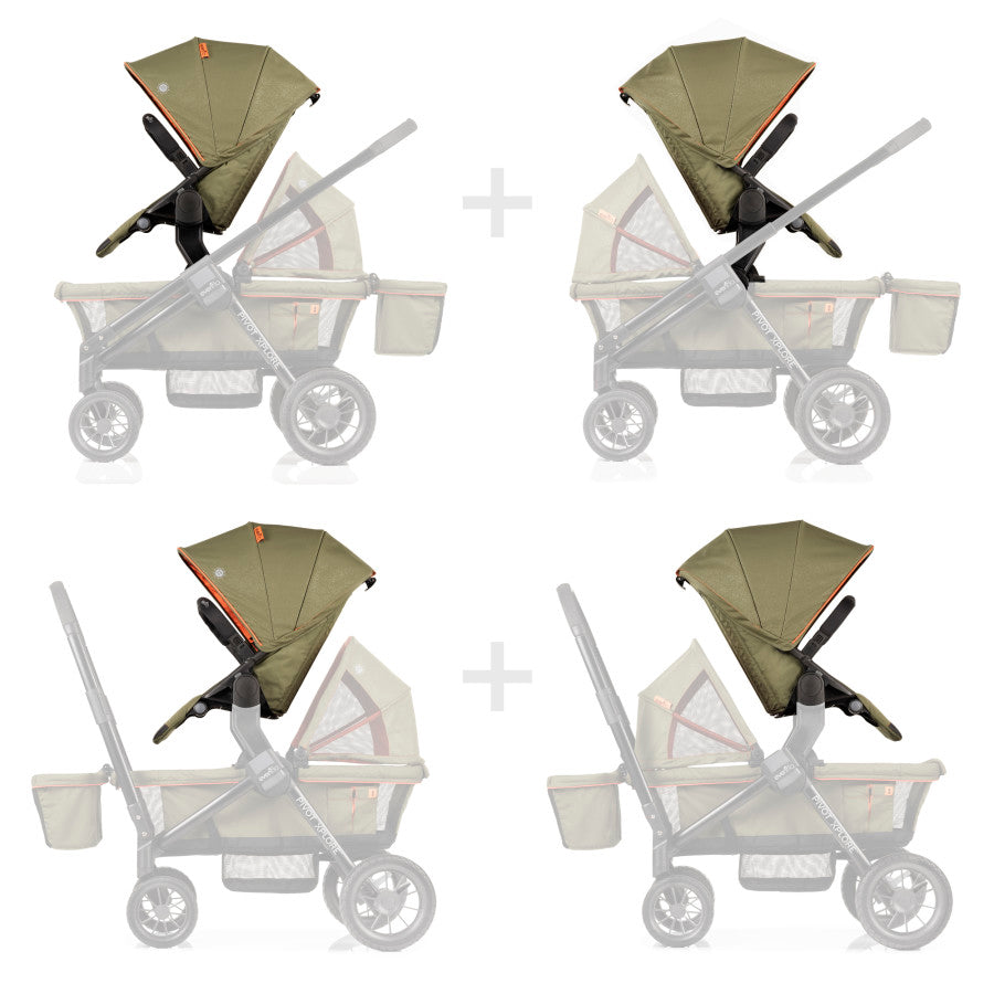 Pivot Xplore Stroller Wagon Toddler Second Stroller Seat