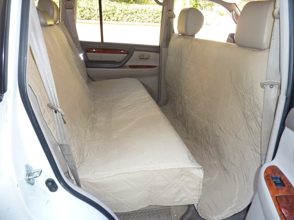 Covered Living Deluxe Quilted and Padded seat cover with Non-Slip Fabric in Seat Area for Pets - One Size Fits All 56