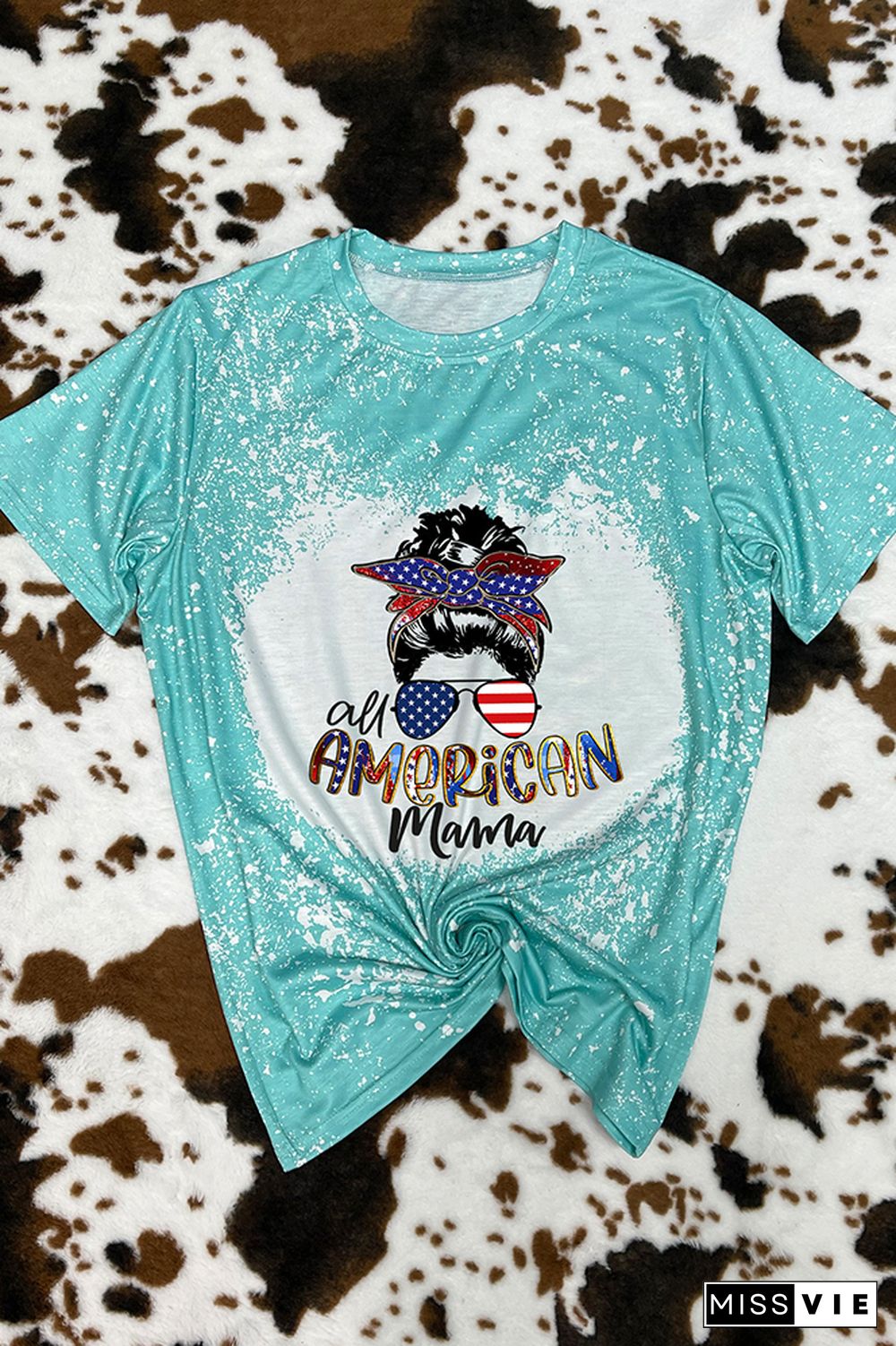 All American Mama Graphic Tee Wholesale