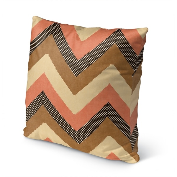 WILLOW PEACH Indoor|Outdoor Pillow By Kavka Designs - 18X18