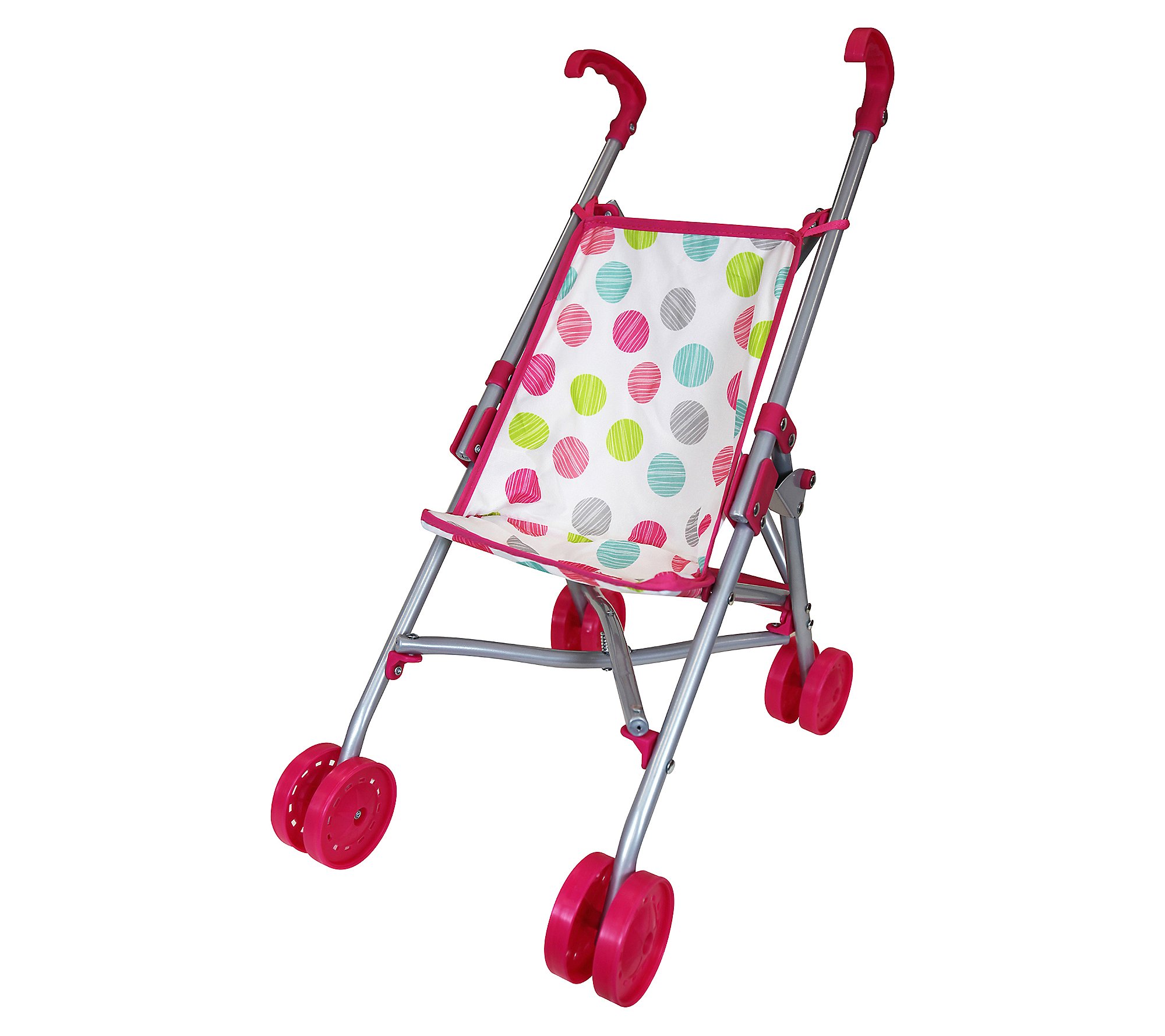 Lissi 12 Twin Baby Dolls with Twin Jogger Stroler