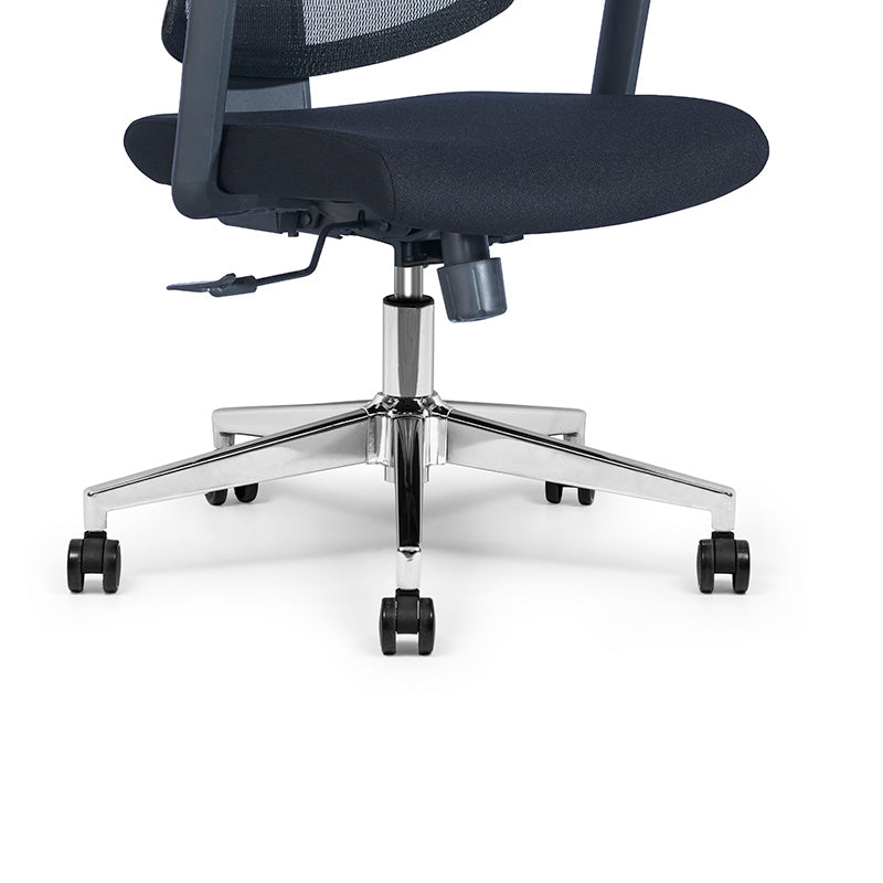 BIRGER Executive Office Chair with Headrest - Black