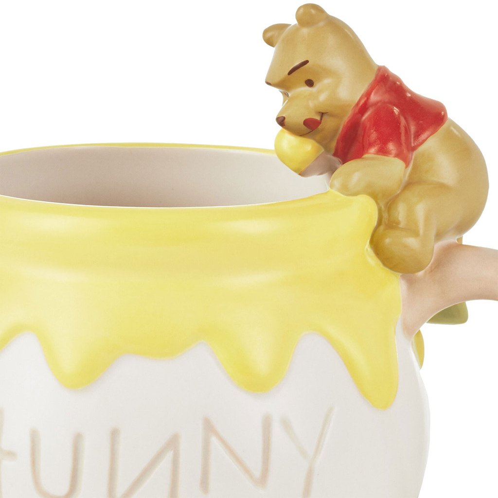 Hallmark  Disney Winnie the Pooh Sculpted Mug, 17 oz.