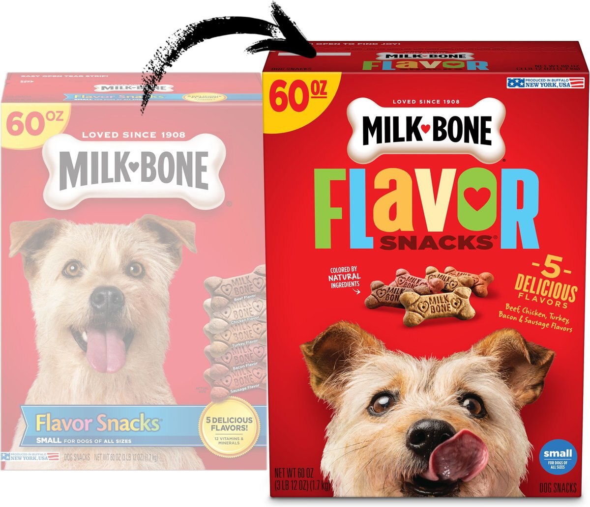 Milk-Bone Flavor Snacks Small Biscuit Dog Treats