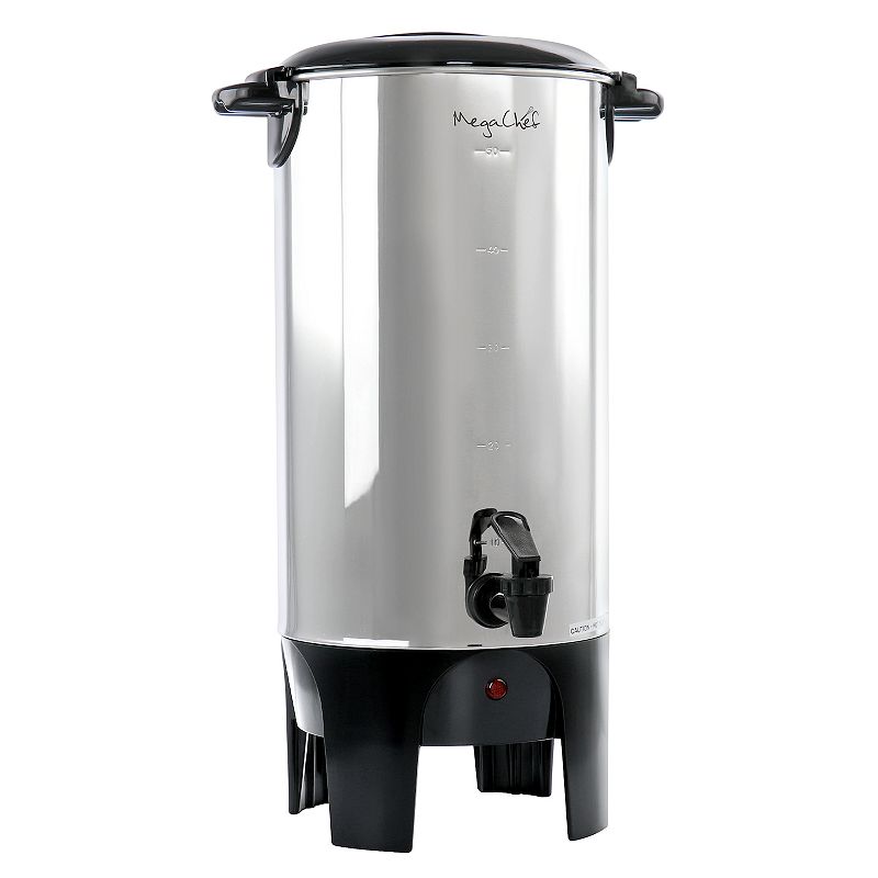 MegaChef 50-Cup Stainless Steel Coffee Urn