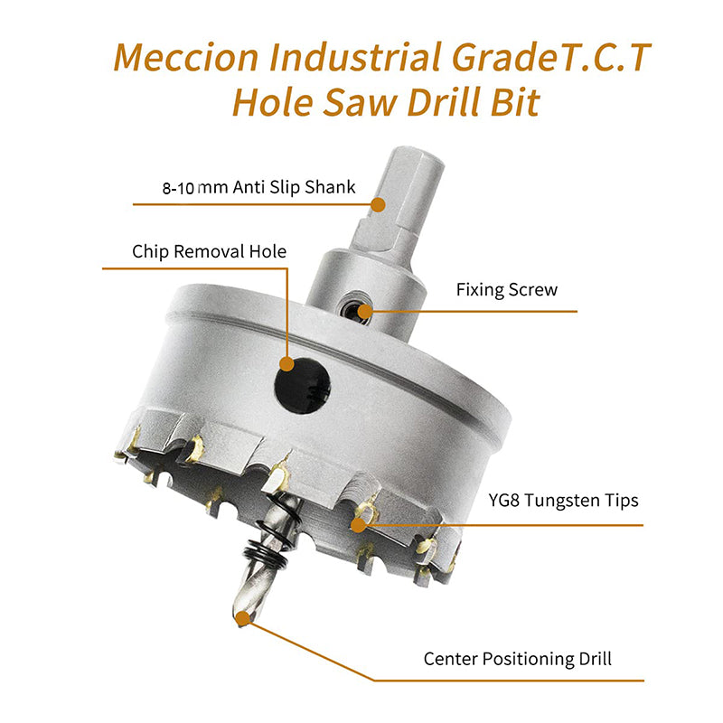 💥German Factory Wholesale Price Sales💥Carbide Hole Saw Stainless Steel Metal Hole