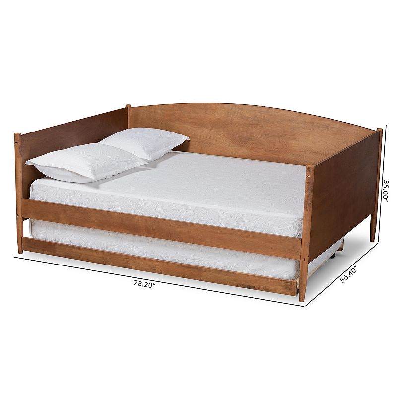 Baxton Studio Veles Full Daybed and Trundle