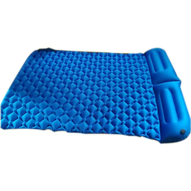 Double Sleeping Pad for Camping Camping Pad 2 Person with Pillow