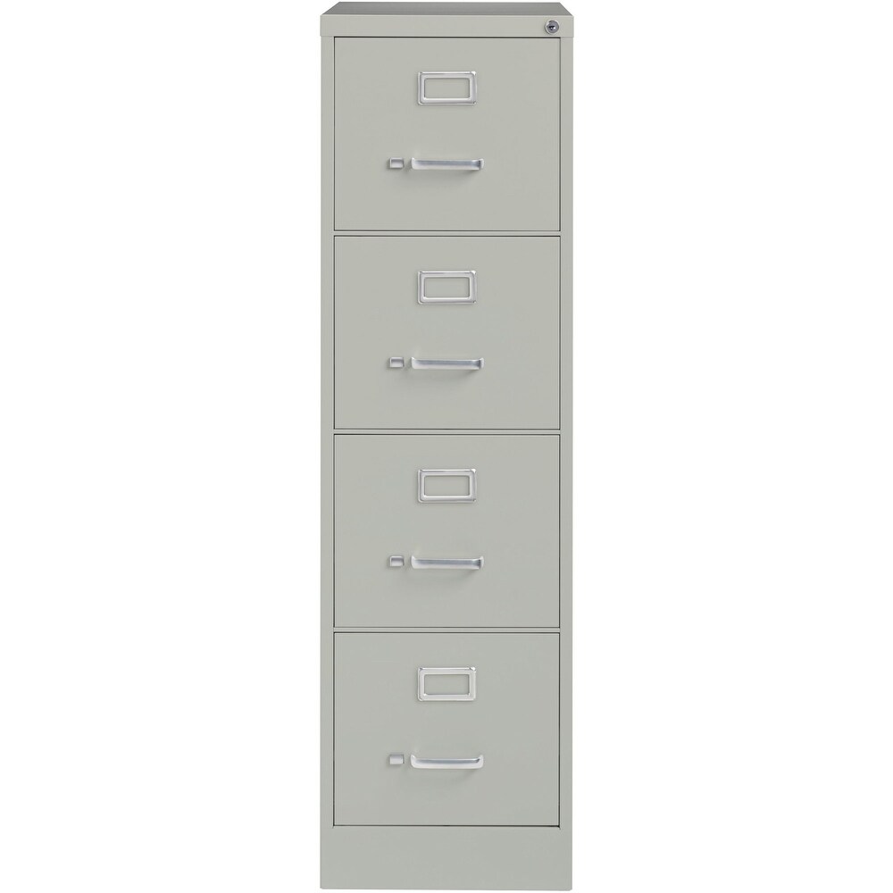 Porch   Den Tower Grove 52 inch Grey Vertical File Cabinet