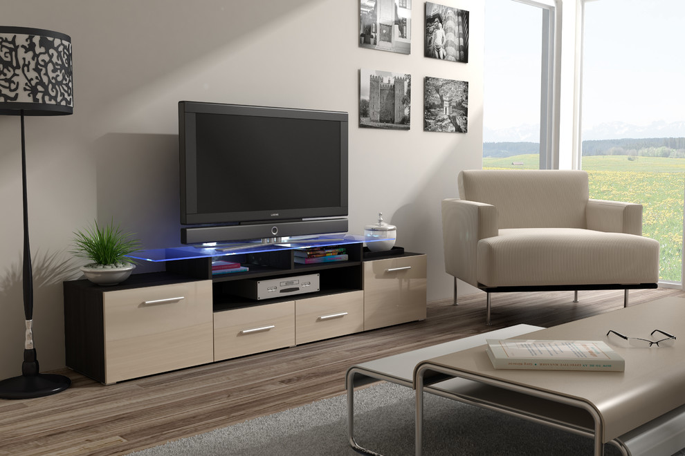 EVORA TV Stand   Contemporary   Entertainment Centers And Tv Stands   by MAXIMAHOUSE  Houzz