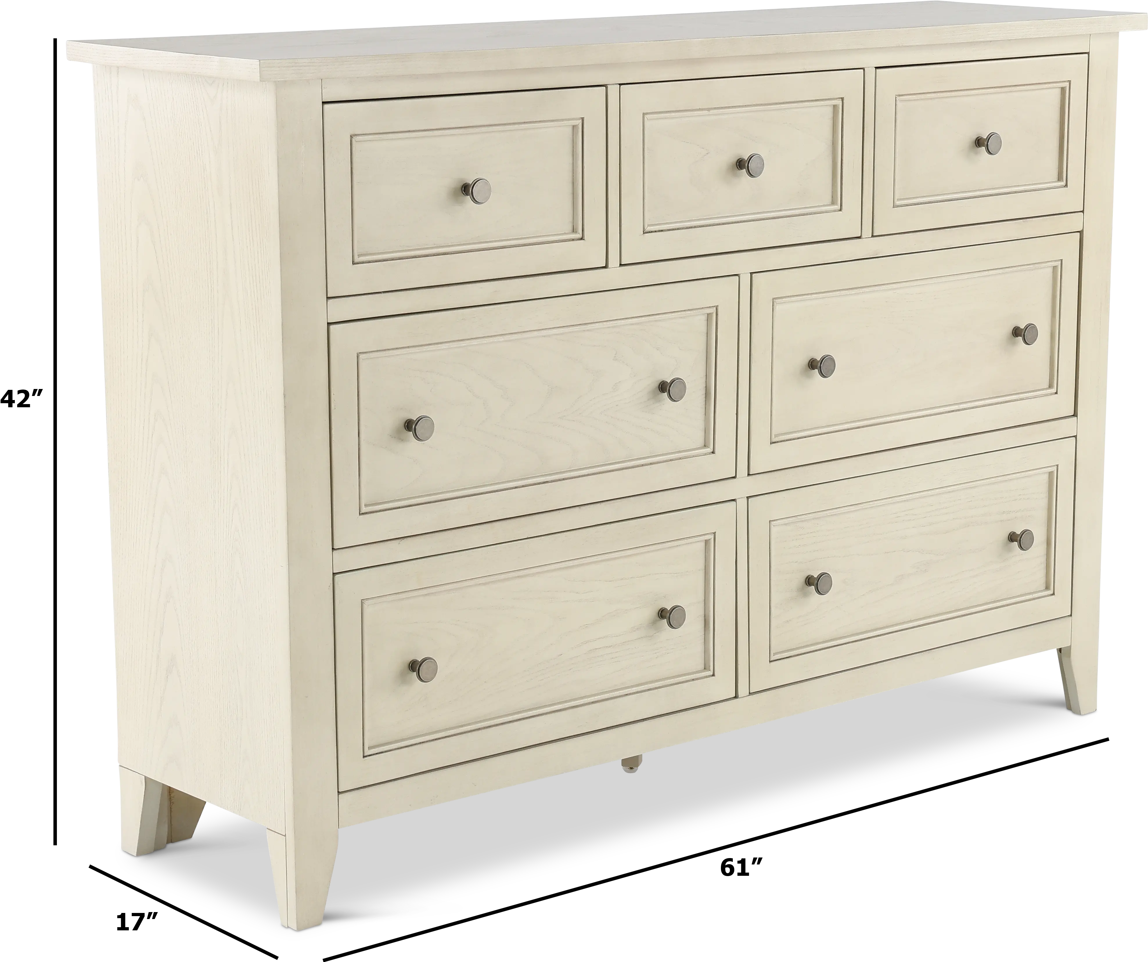 Raelynn White Dresser