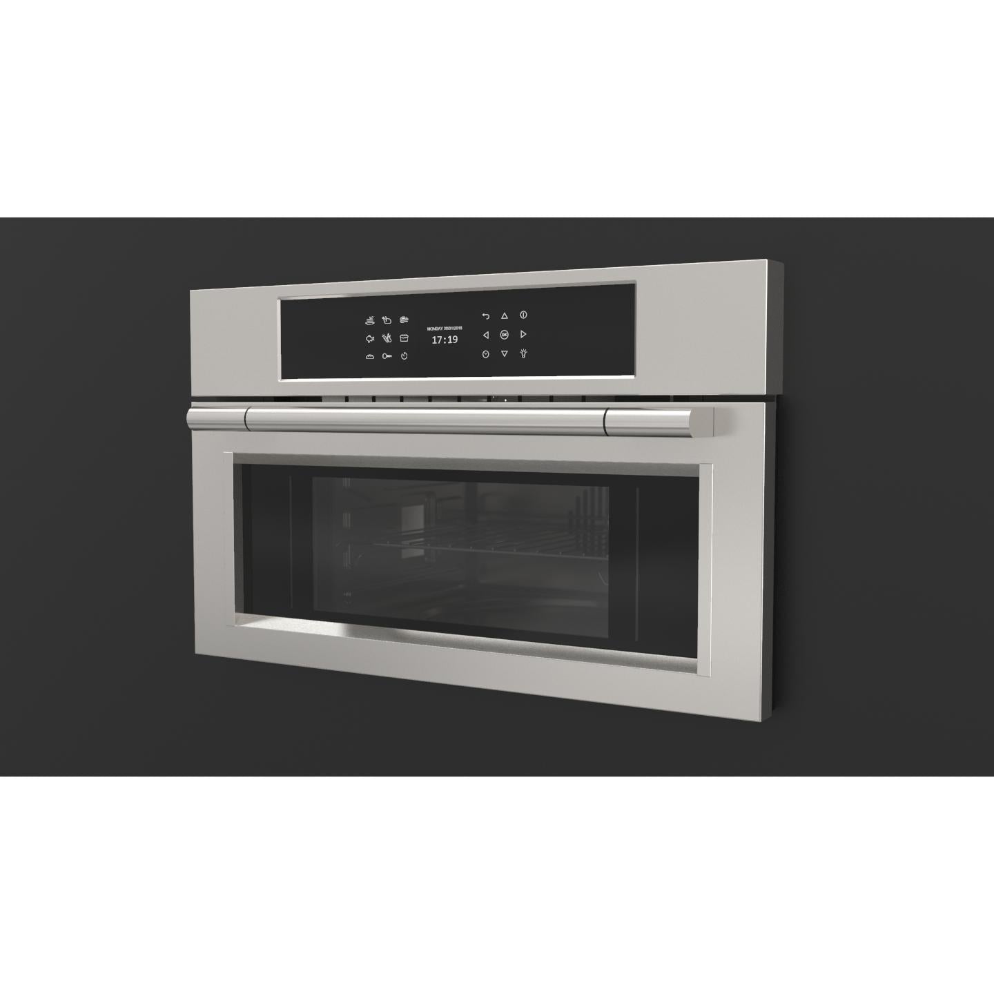 Fulgor Milano 30-inch, 1.5 cu.ft. Built-in Single Wall Oven with Steam Cooking F6PSCO30S1