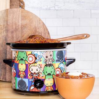 Uncanny Brands 2 qt. Marvel's Avengers Kawaii Multicolor Slow Cooker SC2-MVC-KAW